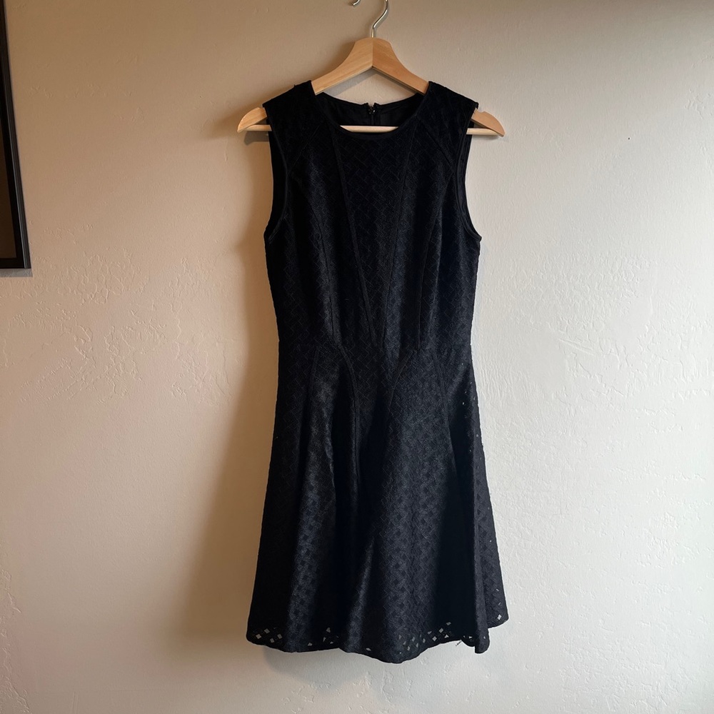 Black A-Line Cynthia Rowley Dress